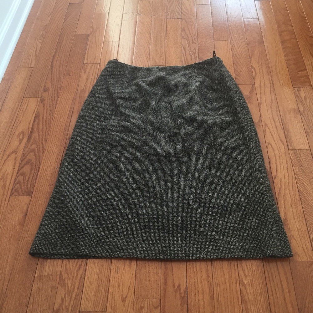 Talior Custom Sewing Gray Skirt Size:40.